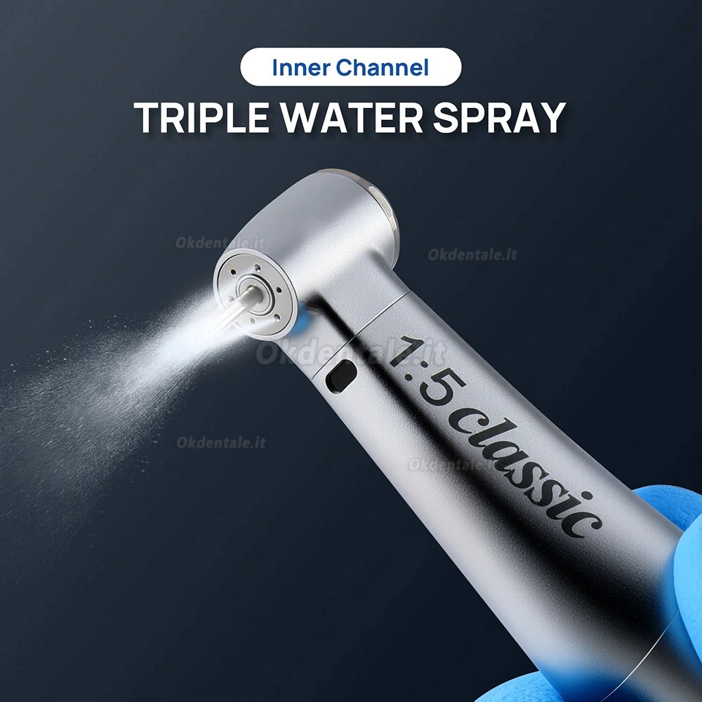 Contrangolo anello rosso elettrico Jinme W15LW 1:5 (acqua interna, fibra ottica)